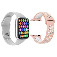 Kit 1 Relógio Inteligente Smartwatch W34 S Branco Android Ios + 1 Multiira Extra Sport Rosa