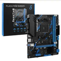 Placa Mãe B450m2k Amd Am4 Ddr4 M.2 Nvme | Ryzen 3000 4000g 5000 | Aitek