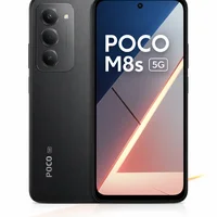 Smartphone Poco M8s 5g 256gb 8GB Ram Tela 6,9" Fhd+ 144hz Câmera 50mp Bateria 7000mah Preto