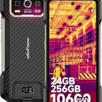 Smartphone Ulefone Armor 27t Plus 4g Com Câmera Térmica 24gb Ram 256gb Bateria 10600mah preto