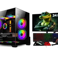 PC Gamer Completo Arvex Amd Ryzen 5 5500, Geforce RTX 5060 8GB, Memória 16gb Ddr4, SSD 480GB PC Gamer Completo Arvex Amd Ryzen 5 5500, Geforce RTX 5060 8GB, Memória 16gb Ddr4, SSD 480GB