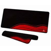 Mouse Pad Gamer Extended ATWE CM02 900x400x4mm, Tecido Microtexturizado, Base Antiderrapante PU, Preto e Vermelho Mouse Pad Gamer Extended ATWE CM02 900x400x4mm, Tecido Microtexturizado, Base Antiderrapante PU, Preto e Vermelho