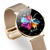 Smartwatch Feminino 1.32" Full Touch, Ip68 À Prova D´água, Ligações Bluetooth, 100+ Modos Esportivos, Notificações Inteligentes, Assistente De Voz, Compatível Com Ios/android, Ouro - Dourado