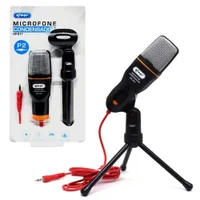 Microfone Condensador de Mesa C/ Tripé KP-917 Knup