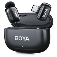 Microfone Lapela Boya Mini 2-05 Sem Fio USB-C Para Celular Microfone Lapela Boya Mini 2-05 Sem Fio USB-C Para Celular