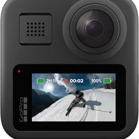 Gopro Max 360 - Câmera De Ação À Prova D'água, Vídeo 360 5.6k, Reenquadramento 4k, Foto 360, Gps, Live 1080p, Max Hypersmooth, Timewarp, Trava De Hori Gopro Max 360 - Câmera De Ação À Prova D'água, Vídeo 360 5.6k, Reenquadramento 4k, Foto 360, Gps, Live 1080p, Max Hypersmooth, Timewarp, Trava De Hori