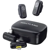 Microfone Hollyland Lark A1 Kit Duplo P/ 2 Pessoas Sem Fio