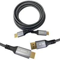 Cabo Displayport 1.4 X HDMI 4k 60hz Wincabos Ouro 1,80 Metro