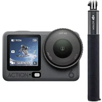 Câmera De Ação Dji Osmo Action 6 Adventure Kit 8k - Preta