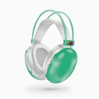Fone De Ouvido Sem Fio Bluetooth V5.3 Com LED Verde.