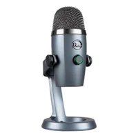 Microfone Condensador Logitech, Cardioide, USB, Blue Yeti, Nano, Cinza - 988-000088 Microfone Condensador Logitech, Cardioide, USB, Blue Yeti, Nano, Cinza - 988-000088