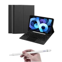 Capa Com Teclado+caneta Touch Recarregável P Tablet 10 Geração