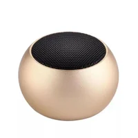 Caixa Som Bluetooth Mini Speaker 3w Gold