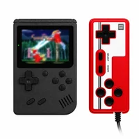 Super Mini Video Game Portátil 400 Em 1 Retrô Com Controle Extra Cor:preto