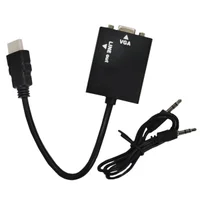 Cabo Adaptador Conversor HDMI Para VGA C/ Saida De Áudio - CO01