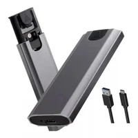 Case Para SSD M.2 Externo Tipo C/usb 3.0 Para Nvme F3 Cs-adpm-ngff/NVME
