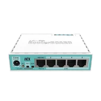 Roteador MikroTik hEX RB750Gr3 Gigabit 5 Portas RouterOS