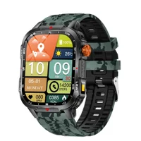 Relógio Inteligente Assistente De Voz 2.01 "tela Hd Bluetooth Chamadas - Camuflagem Relógio Inteligente Assistente De Voz 2.01 "tela Hd Bluetooth Chamadas - Camuflagem