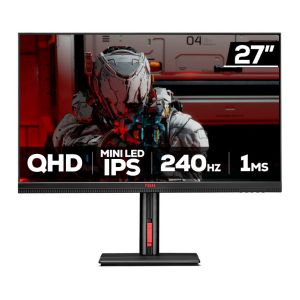 OPENBOX - Monitor Gamer Pichau Quantum, Mini LED, 27 Pol, IPS, QHD, 1ms, 240Hz, HDMI/DP, PG-QUTM02-BL01