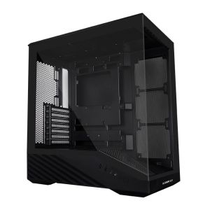 Gabinete Gamer Lian Vector V100, ARGB, Mid-Tower, Lateral de Vidro, Preto, V100X