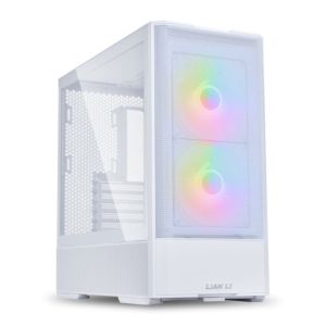 Gabinete Gamer Lian Li Lancool 207 RW, RGB, Mid Tower, Lateral de Vidro, Com 4 Fans, Branco, LAN207RW
