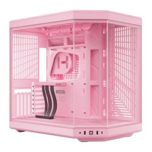 Gabinete Gamer Hyte Y70, Mid Tower, Lateral de Vidro, Rosa, CS-HYTE-Y70-SM
