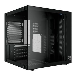 Gabinete Gamer Bluecase BG-066 Life, Mini-Tower, Lateral de Vidro, Preto, BG-066-LIFE-BK