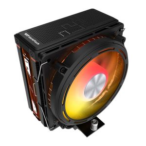 Cooler Para Processador Aigo DarkFlash E400, ARGB, 120mm, Preto, E400-BK