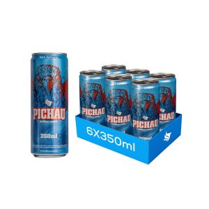 Pack Energetico Pichau Zero, 350ml, Com 6 unidades