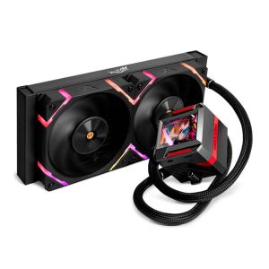 Water Cooler Valkyrie Syn E240 Loki Edition, ARGB, 240mm, Preto, E240-LOKI-BLK