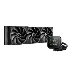 Water Cooler Deepcool Spartacus 420, Com Tela IPS LCD 3.4, 420mm, Preto, R-SPT420-BKDSMP-G-1