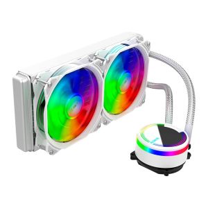 Water Cooler Alseye Max M240, RGB,240mm, Branco, M240-WHITE