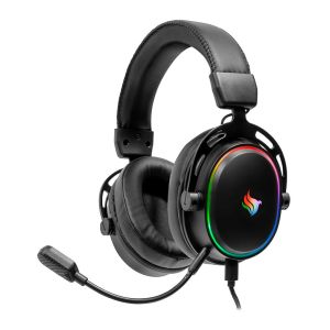 Headset Gamer Pichau Vega, Audio Stereo, Driver 50mm, P2 e P3, Com Microfone, Preto, PCH-VGA-BL01 Headset Gamer Pichau Vega, Audio Stereo, Driver 50mm, P2 e P3, Com Microfone, Preto, PCH-VGA-BL01
