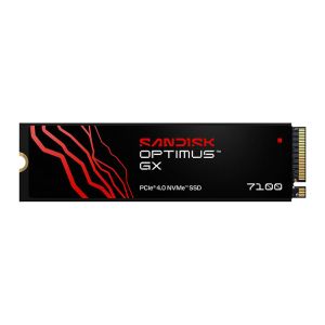 SSD Sandisk Optimus GX 7100, 500GB, M.2 2280, PCIe NVMe, Leitura 6800 MB/s, Gravacao 5800 MB/s, SDSP71500GAN-000E0