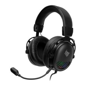 Headset Gamer Pichau Azuris, Audio Stereo, Driver 50mm, P2 e P3, Com Microfone, Preto, PCH-AZRS-BL01