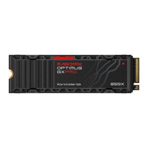 SSD Sandisk Optimus GX PRO 850X, 1TB, M.2 2280, PCIe NVMe, Leitura 7300 MB/s, Gravacao 6300 MB/s, Com Dissipador, SDSP81100TAH-000E0
