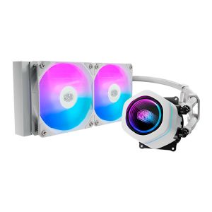 Water Cooler Cooler Master Masterliquid Core Nex, ARGB, 240mm, Branco, MLX-D24M-A18PA-RW