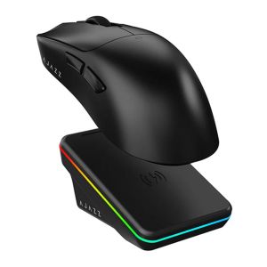 Mouse Gamer Ajazz AJ200, 24000DPI, 5 Botoes, Tri-Mode, Preto, AJ200-NL-AI-MC-DOC-BK