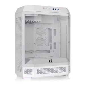 Gabinete Gamer Thermaltake The Tower 600 Snow, Mid-Tower, Lateral de Vidro, Com 2 Fans, Branco, CA-1Z1-00M6WN-00
