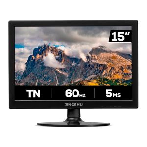 Monitor Jingshu 15, 15 Pol, TN, 5ms, 60Hz, HDMI/VGA, JGS-OFFC15-JL01