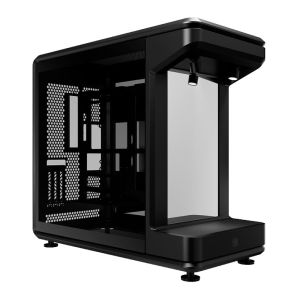 Gabinete Gamer Cooler Master MasterFrame 360 Stage Mirror, ARGB, Mid-Tower, Lateral de Vidro, Preto, MF360-KHNN-S01