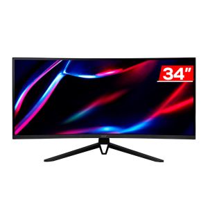 OPENBOX - Monitor Gamer Acer Nitro ED343CUR, 34 Pol, VA, Curvo, QHD, 1ms, 120Hz, FreeSync, HDMI/DP, UM.CE3AA.003