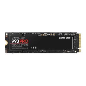 SSD Samsung 990 Pro, 1TB, M.2 2280, PCIe NVMe, Leitura 7450MB/s, Gravacao 6900MB/s, MZ-V9P1T0B-AM