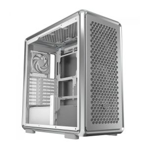 Gabinete Gamer Cooler Master Masterframe 600, Mid-Tower, Lateral de Vidro, Com 4 Fans, Prata, MF600-SGNN-S00