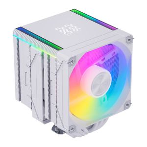 Cooler Para Processador Snowman MT660 V4, ARGB, 2x120mm, Branco, MT660-V4D-WH-ARGB