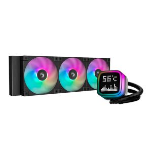 Water Cooler DeepCool LP360, ARGB, 360mm, Preto, R-LP360-BKMSNC-G-1