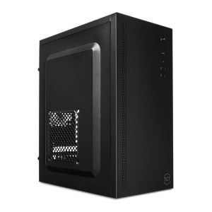 Gabinete Office TGT B115, Mini-Tower, Com Fonte 200W, Preto, TGT-B115-BK-200W