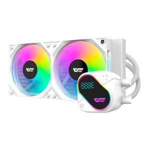 Water Cooler Aigo Darkflash DO240, ARGB, 240mm, Branco, DARKFLASH-DO-240-WHITE