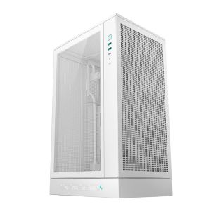 Gabinete Gamer Deepcool CH270 Digital, Mini-Tower, Lateral de Vidro, Com Display, Branco, R-CH270-WHNDM0-G-1