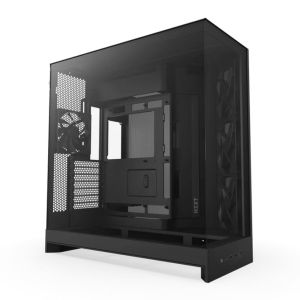 Gabinete Gamer NZXT H9 Flow, Mid-Tower, Lateral de Vidro, Com 4 Fans, Preto, CM-H92FB-01